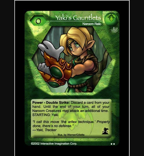 Yakis Gauntlets - Foil
